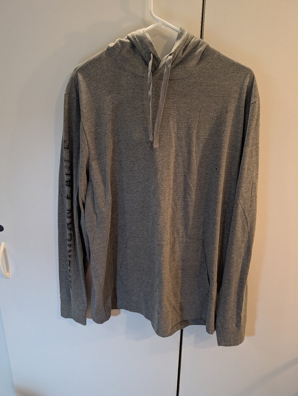 American Eagle Men's Medium Gray Long Sleeve Hoodie NWT